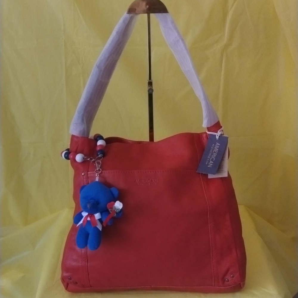 American Leather Avery Sling Hobo & Purse Charm